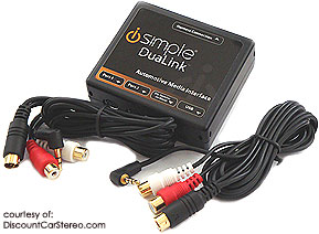 Nissan factory radio iphone/ipod/mp3 dual aux adapter