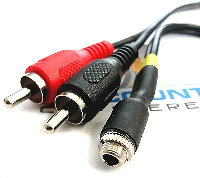 Buy 3.5mm Jack to Stereo RCA Cable | Audio accessories | Argos