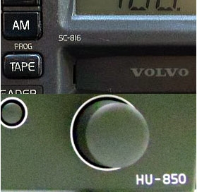 ARH-VOL Volvo radio replacement & amplifier retention harness