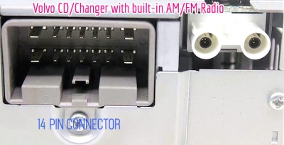 CD/Changer with built-in AM/FM tuner